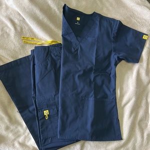 Navy Scrub Set